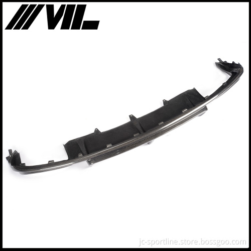 Carbon Fiber Rear Bumper Diffuser for Audi A5 S5 8T 12-14